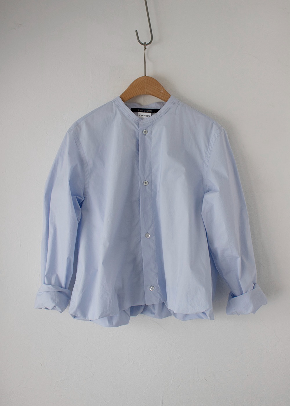 BELLE - Long Slv Cropped Rev Shirt W Waist Elastic